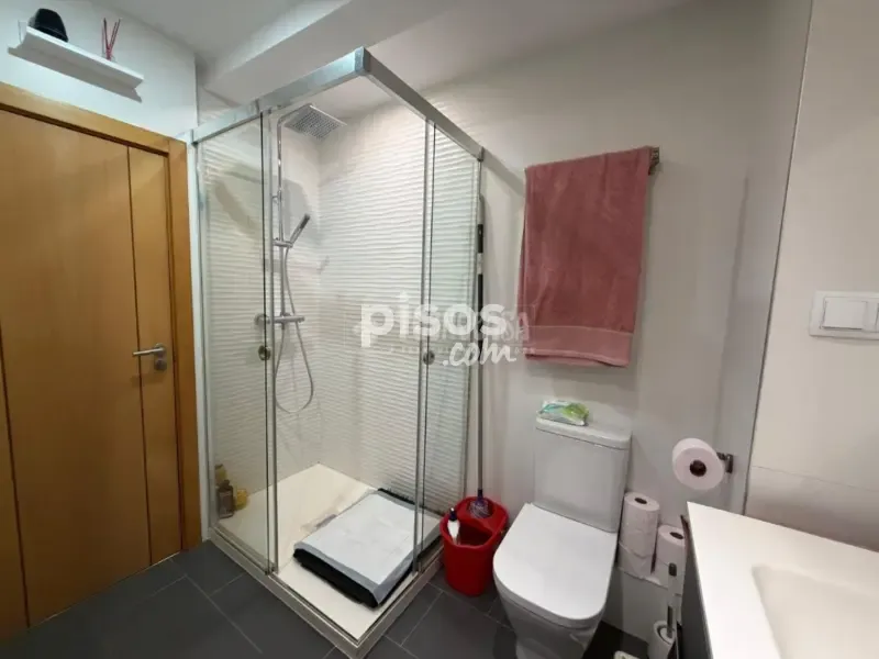 Salles de bain - Renovated Flat with Air Conditioning in Coslada