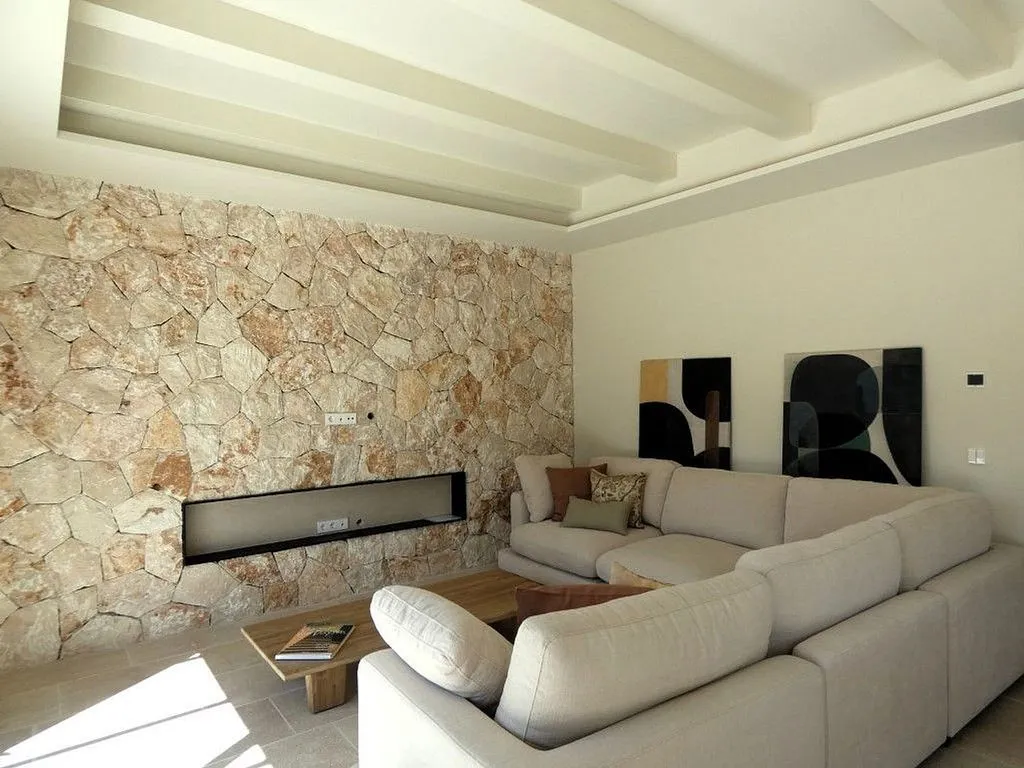 Séjour - Contemporary Villa with Pool in Montferrutx