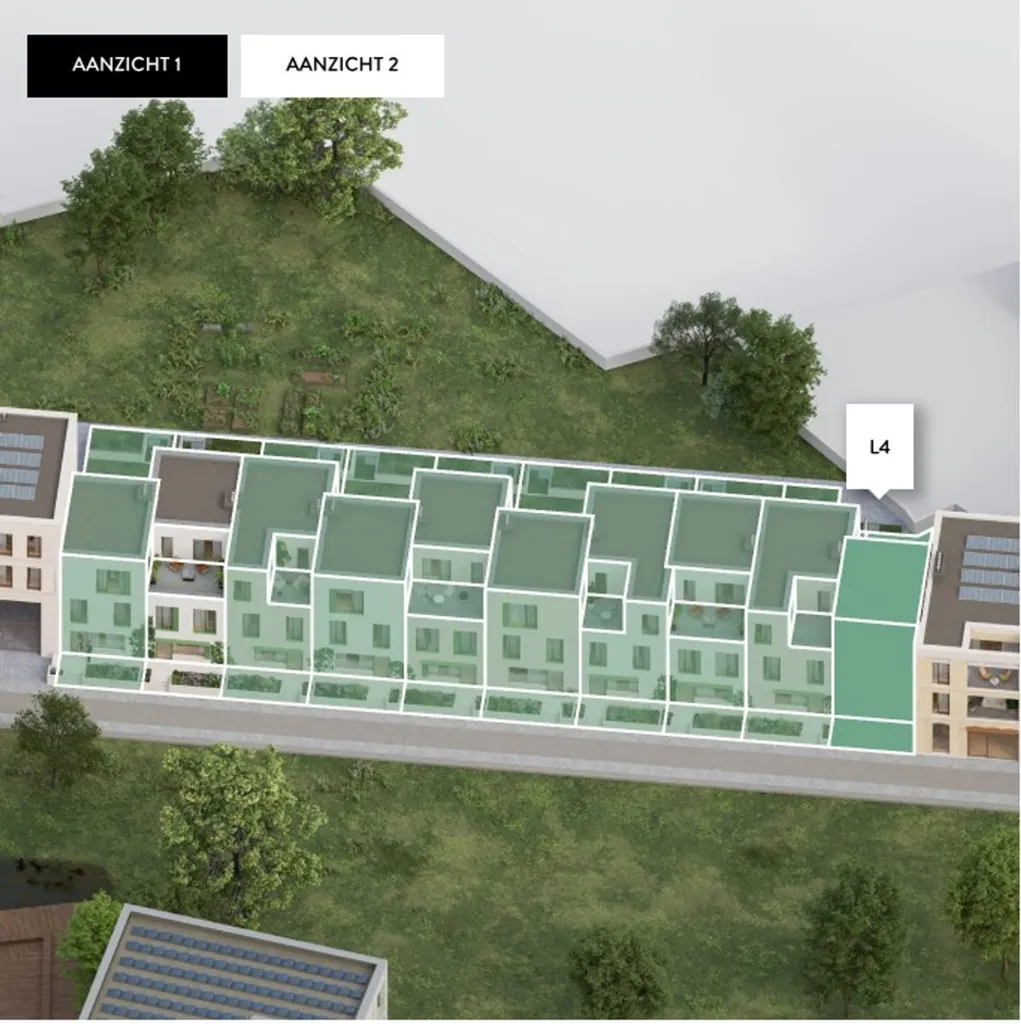 Plan - Maison avec géothermie à Mechelen