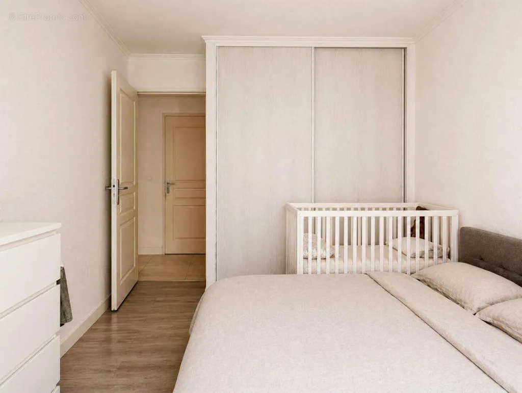 Chambres - Appartement avec Terrasse et Vue Château à Cagnes-Sur-Mer