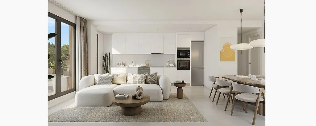 Séjour - New Flat with 3 Bedrooms in Campanillas