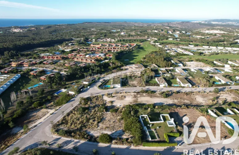 Vue aérienne - Construction Plot in Bom Sucesso Resort, Óbidos
