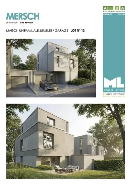 Maison 4 chambres à Mersch
