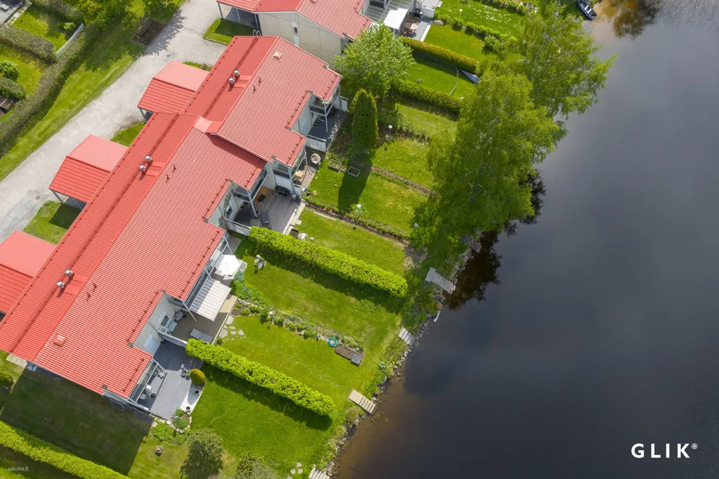 Vista aérea - Apartment with Lake View in Tohloppi, Tampere