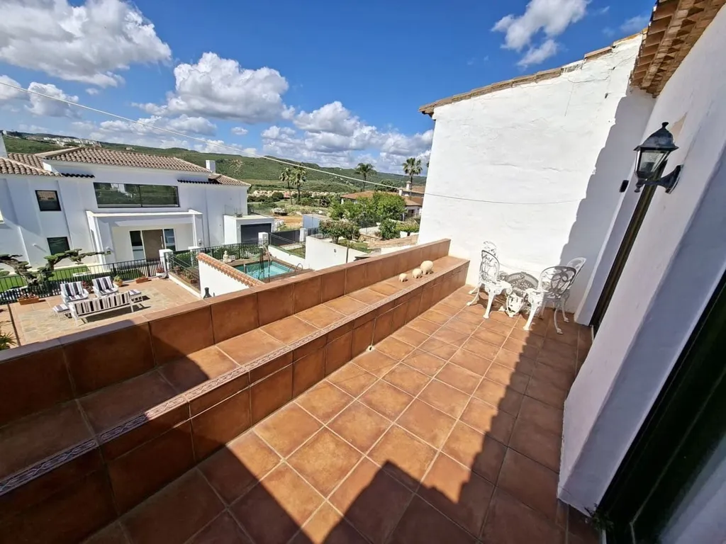 Terrasse - Townhouse with Pool in La Duquesa, Manilva