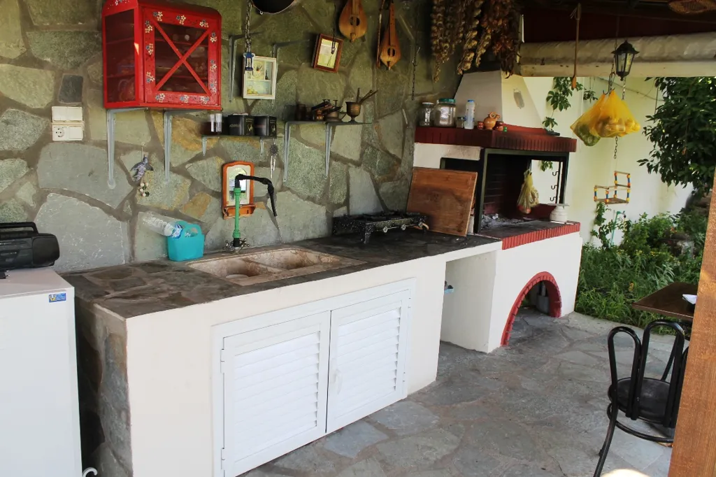 Terrasse - 3-Storey Villa with Sea View in Chalkidiki