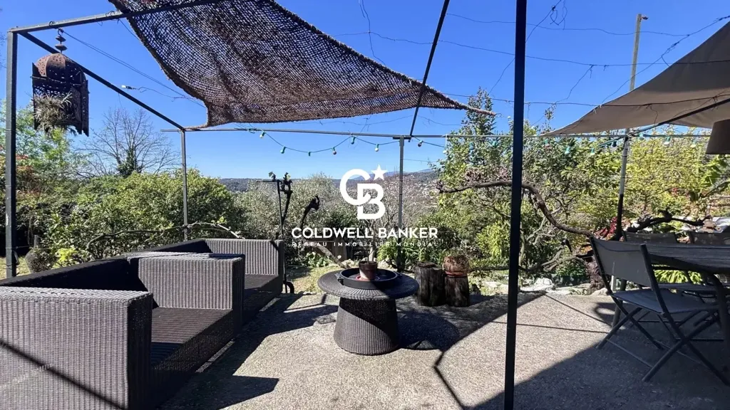 Terrasse - Propriété de Luxe avec Potentiel de Développement à Saint-Paul-de-Vence