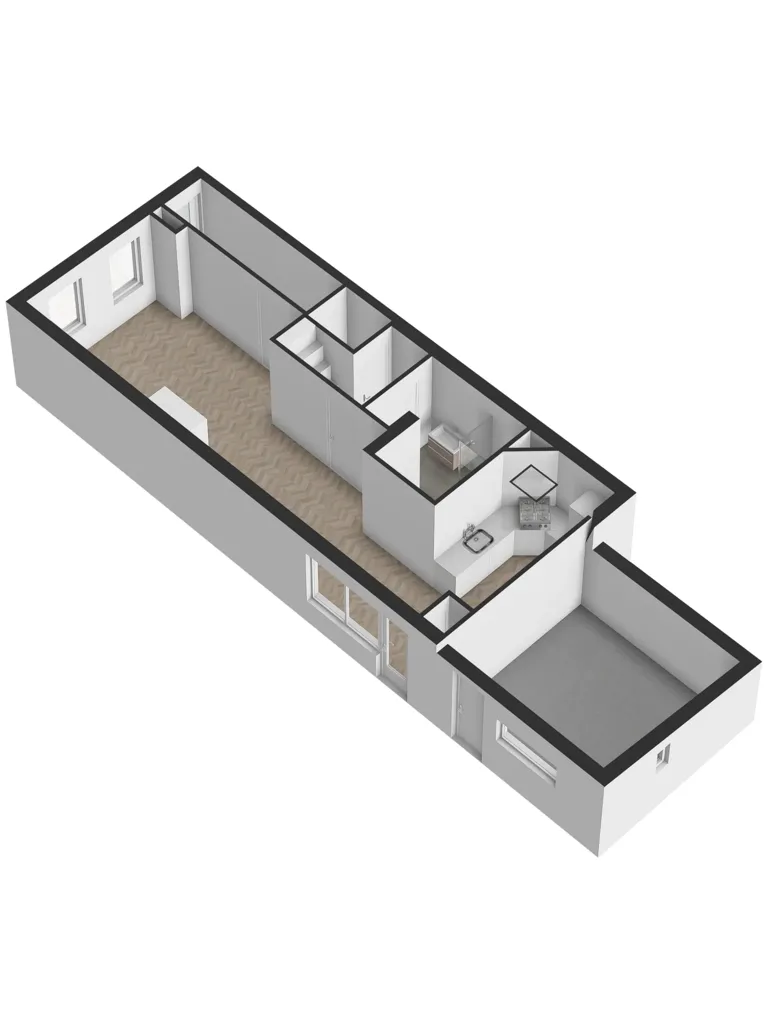 Plaan - 2-Storey House with Garden in Wemeldinge