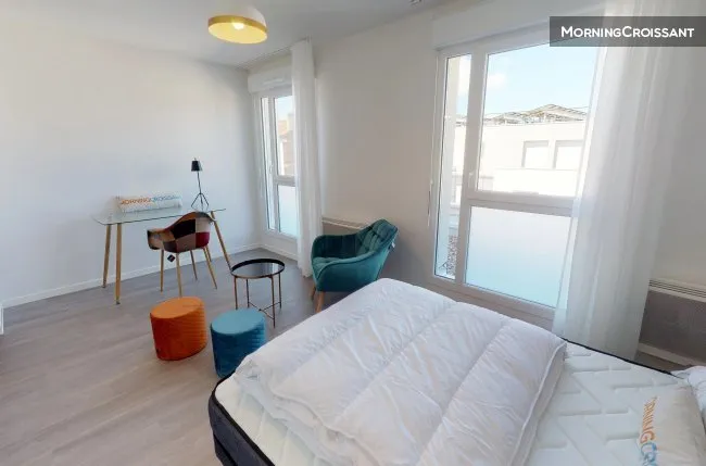 Camere da letto - Studio in Residence with Private Facilities in Central Location