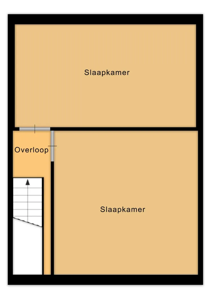 Plan - Duplex Rénové avec Terrasse à Hasselt