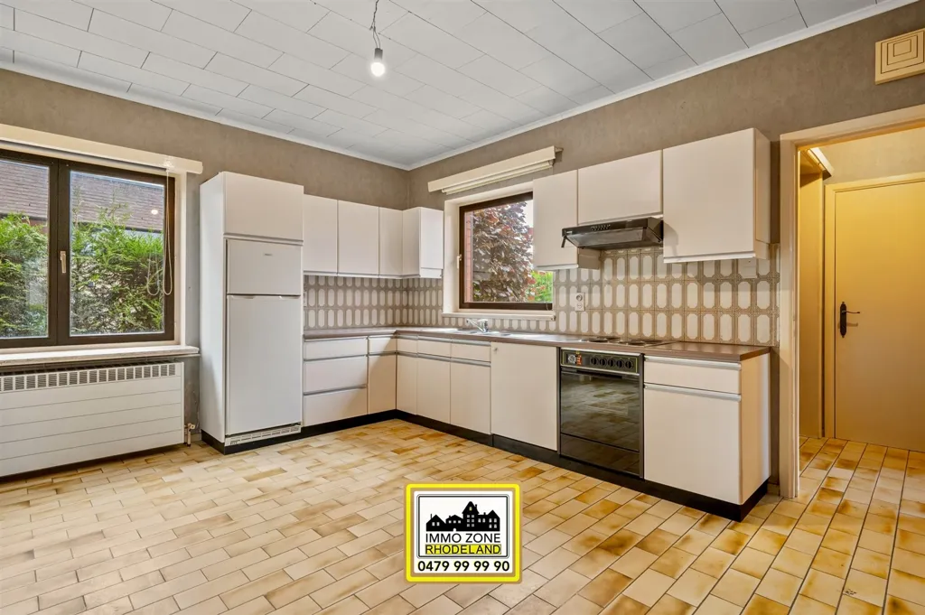 Kitchen - Spacious Bungalow with Garden in Oosterzele