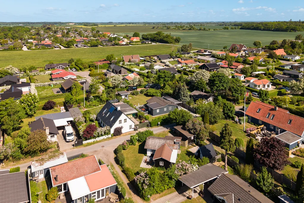 Vista aérea - 1950s Cottage with Garden in Vordingborg
