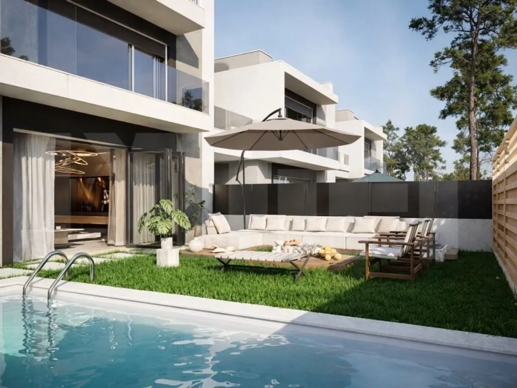 Piscina - Luxury Semidetached House with Pool in Sesimbra