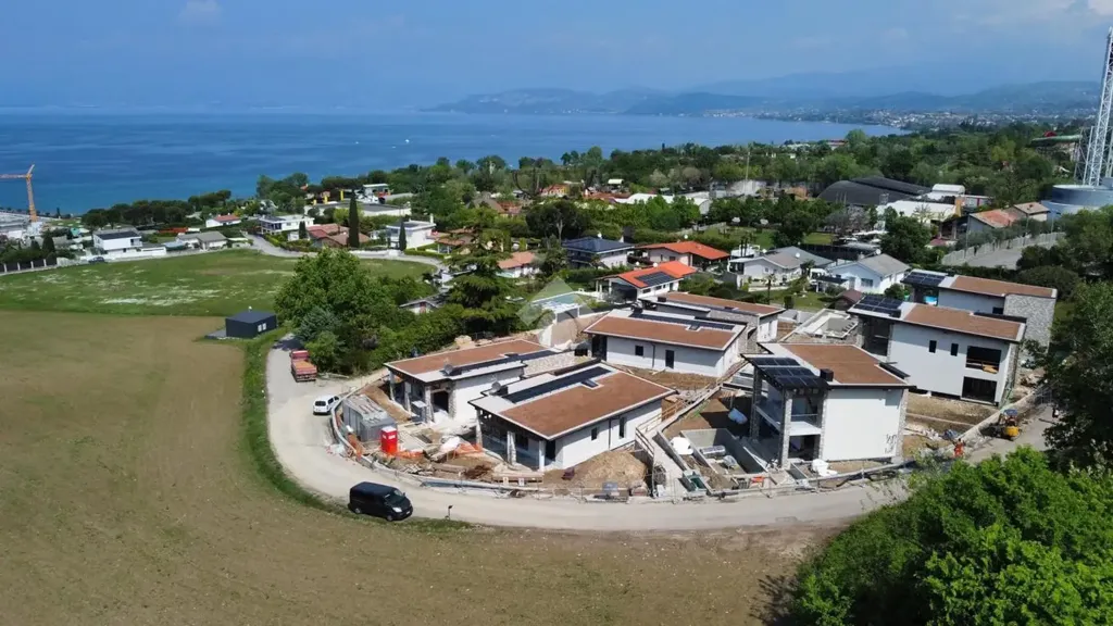 Vue aérienne - Modern Villa with Lake View in Lazise
