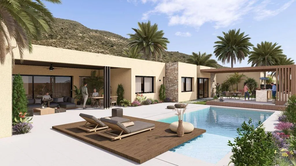 New 5-Bedroom Villa with Pool in Murcia