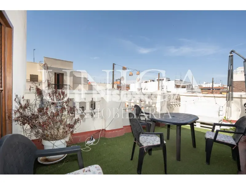 Terrace - Loft with Terrace in Gaztambide, Madrid