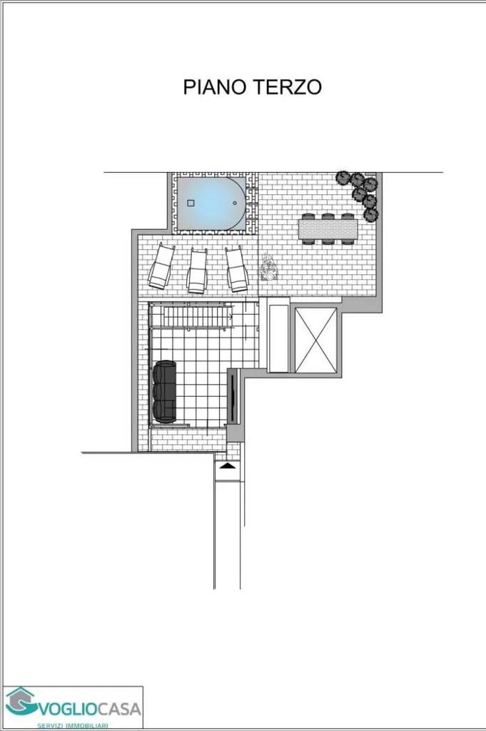 Plaan - Luxury Penthouse with Pool in Isola, Milan