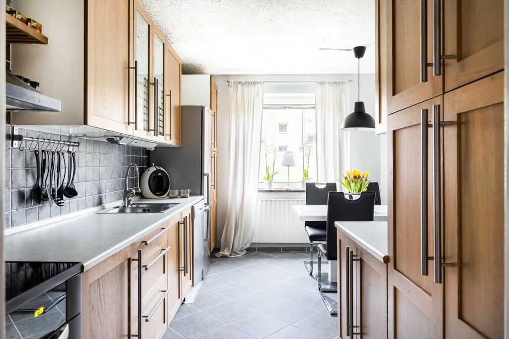 Cuisine - Apartment with South-West Balcony in Quiet Area