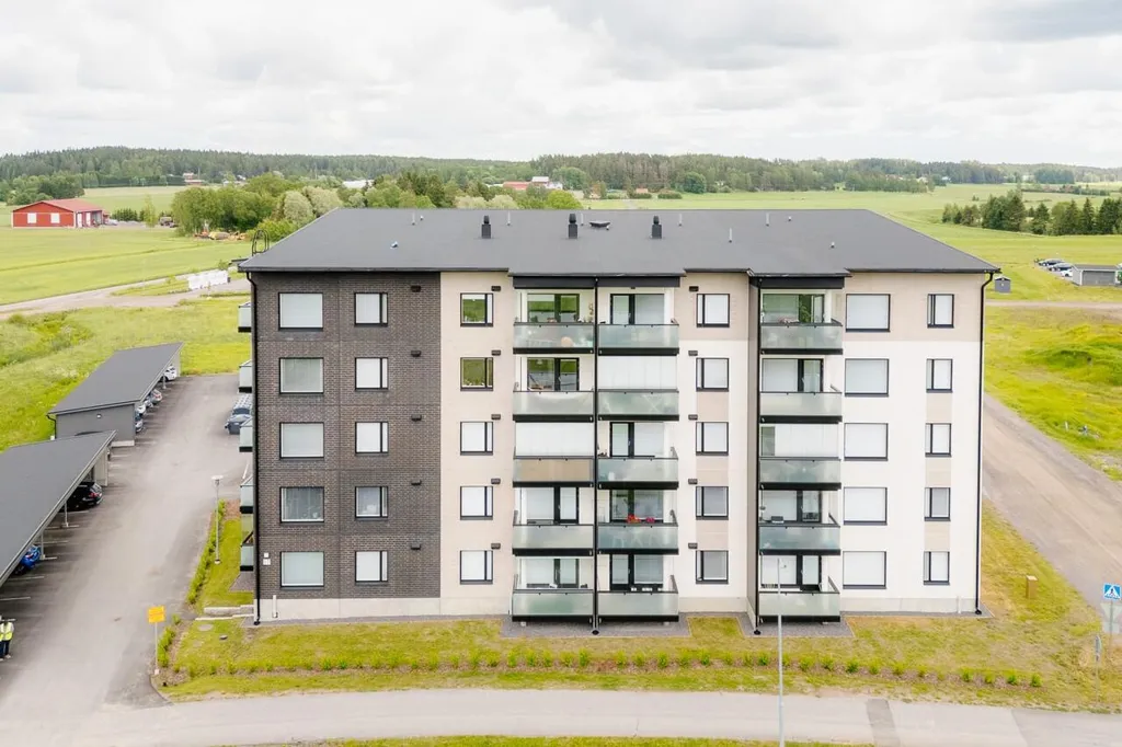 Õhuvaade - Modern Flat with Balcony in Liedon Centre