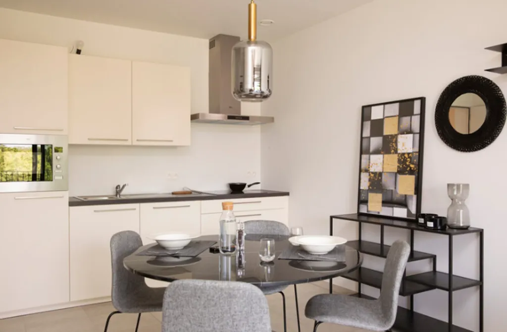 Salle à manger - Appartement avec Terrasse à Zemst