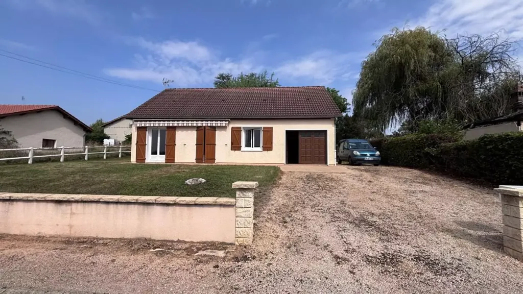 Extérieur - Villa Plain-Pied avec Jardin à Romenay