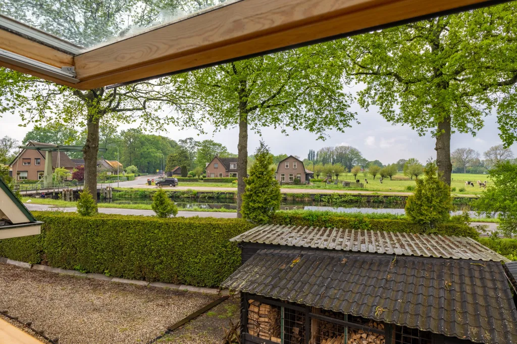 Balcony - Detached House with Garden in Oene