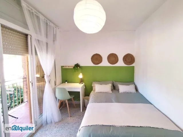 Bedrooms - Apartment with Terrace in Granada