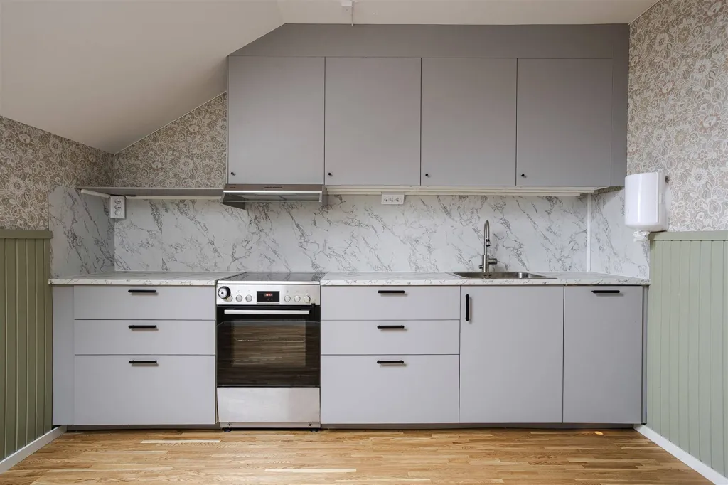 Köök - Charming Flat with Balcony in Granlo