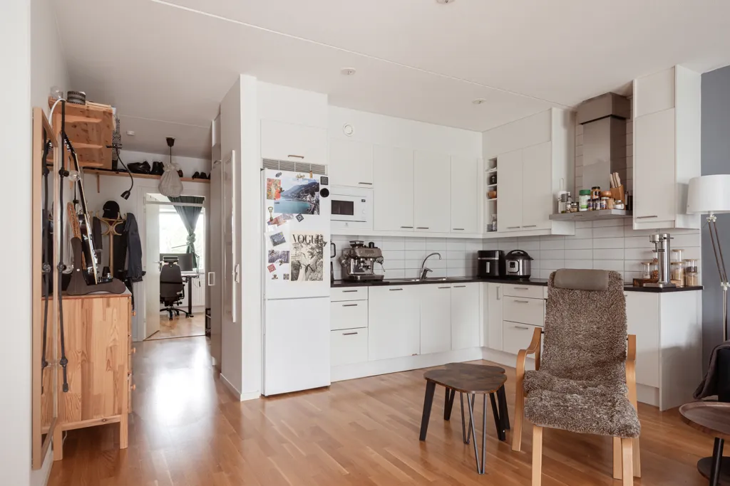 Köök - Apartment with South-Facing Balcony in Eriksberg