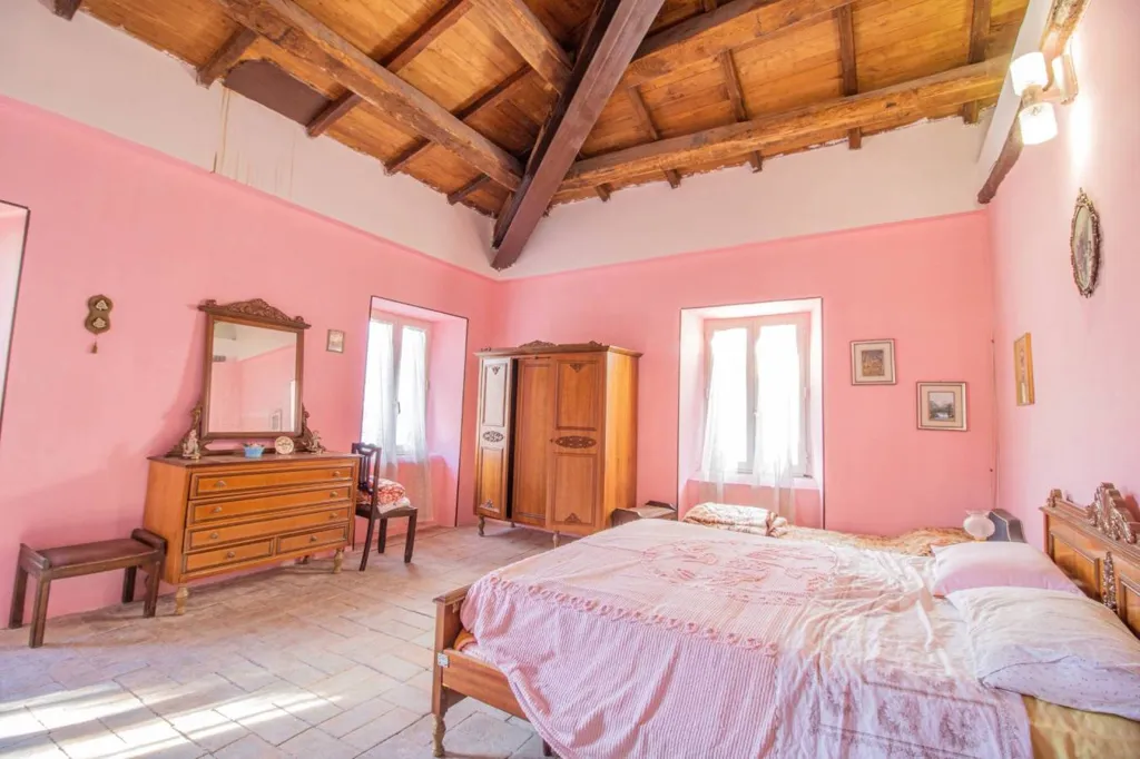Camere da letto - Historic Cottanello Townhouse with Balcony