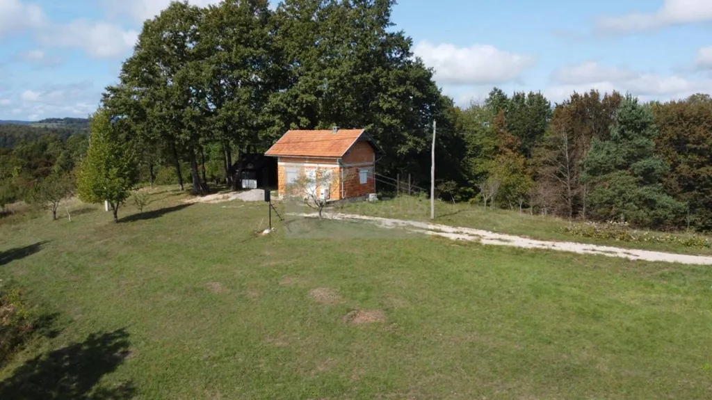 Õhuvaade - Country House with Garden in Veljun, Slunj