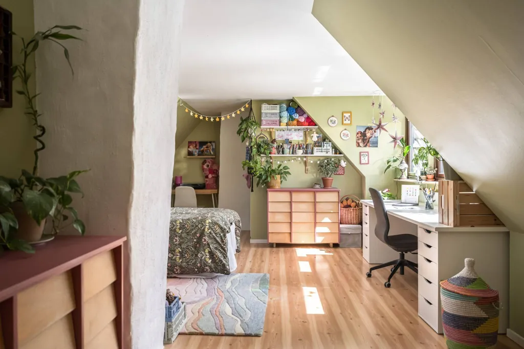 Bedrooms - Spacious Villa with Garden in Lund