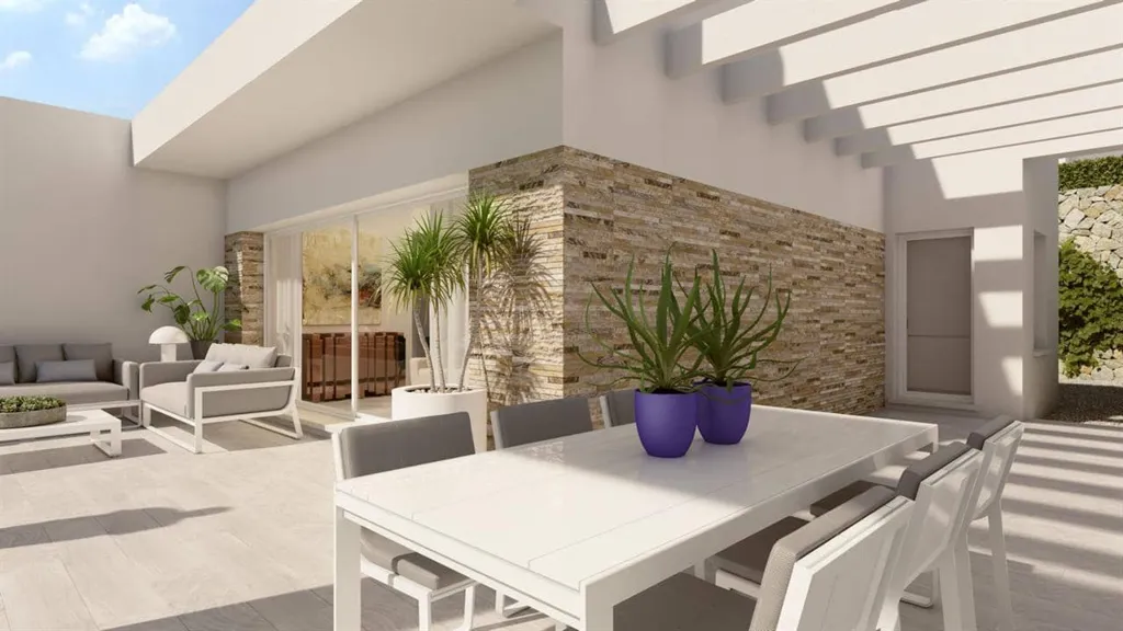 Terrasse - Villa with Pool in Algorfa, Alicante