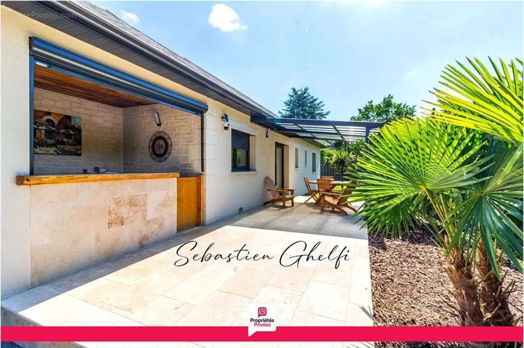 Terrass - Contemporary House with Large Garden in Contres