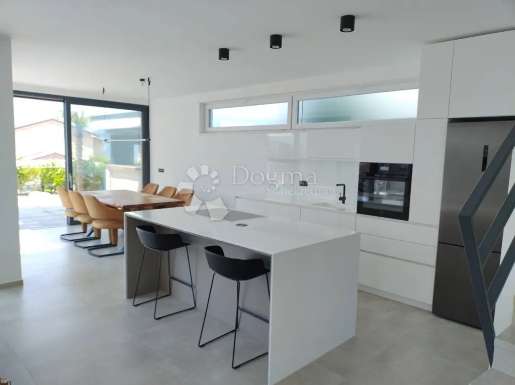Cucina - Modern Villa with Infinity Pool in Krk Centre