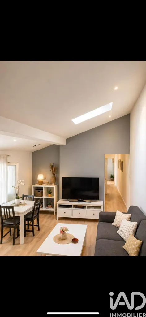 Séjour - Maison 3 Pièces avec Jardin à Chilly-Mazarin