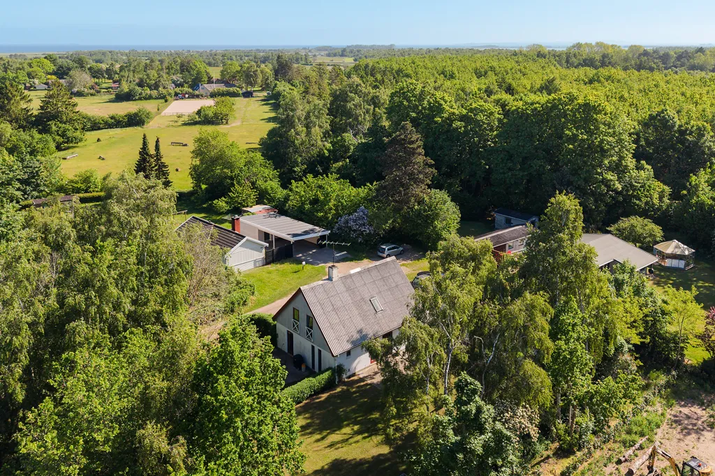 Vue aérienne - Detached Villa with Garden in Kalundborg