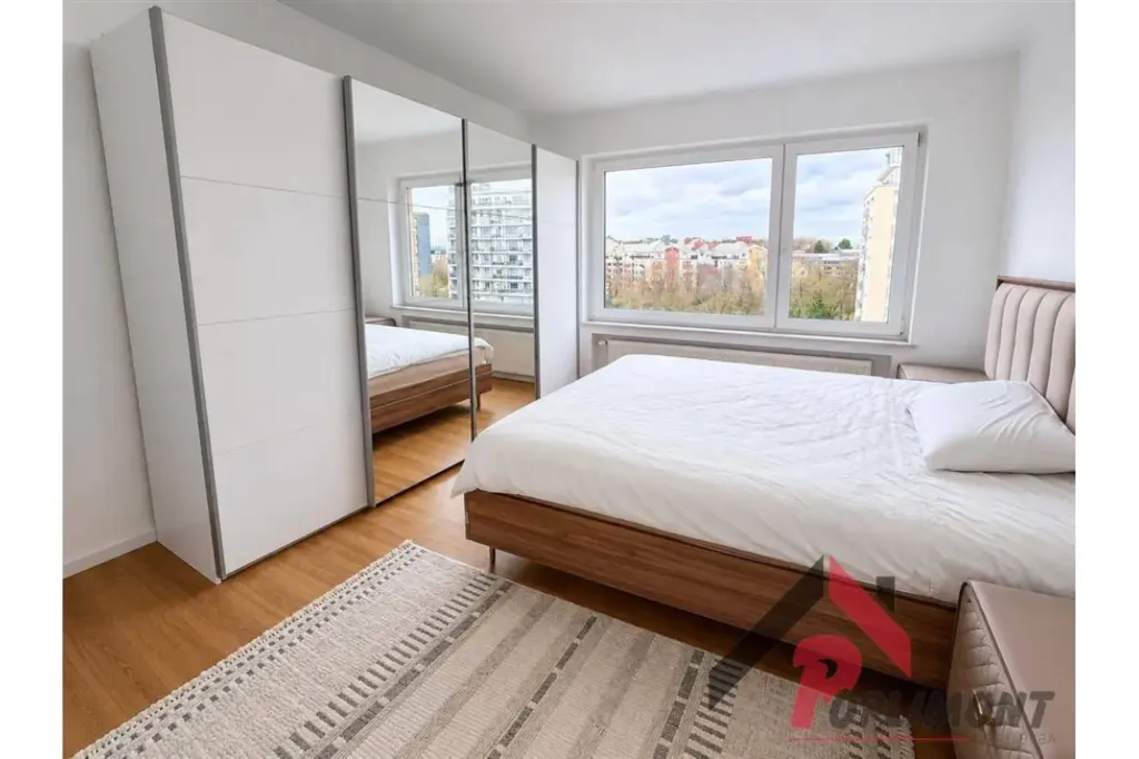 Chambres - Appartement d'Angle avec Terrasse à Jette