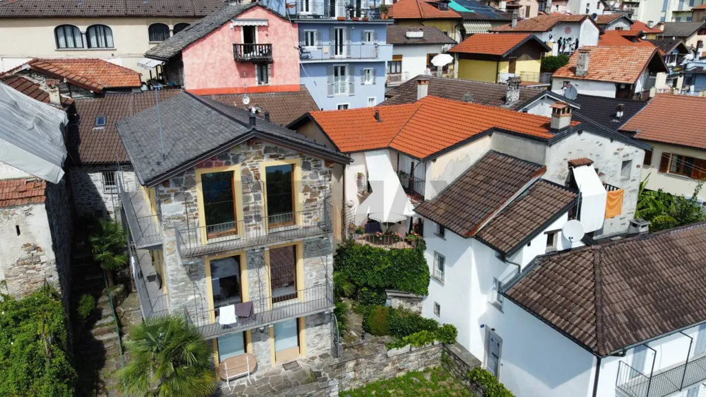 Vue aérienne - Rustic-Style Apartment with Lake View in Sant'Agata