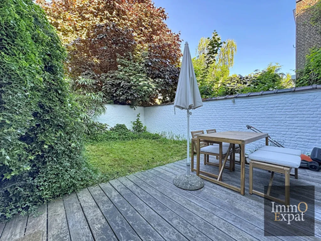 Jardin - Maison 5 Chambres avec Jardin et Terrasse à Etterbeek