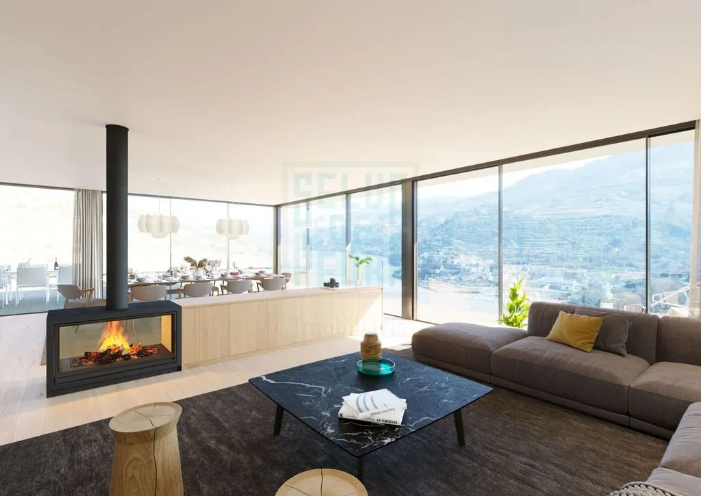 Séjour - Luxury House with River Douro View in Baião
