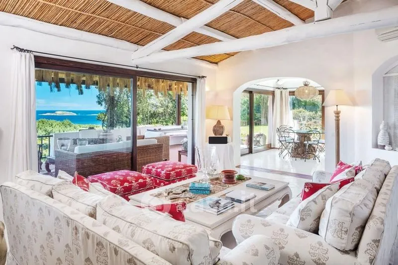 Séjour - Charming Villa with Sea View in Arzachena