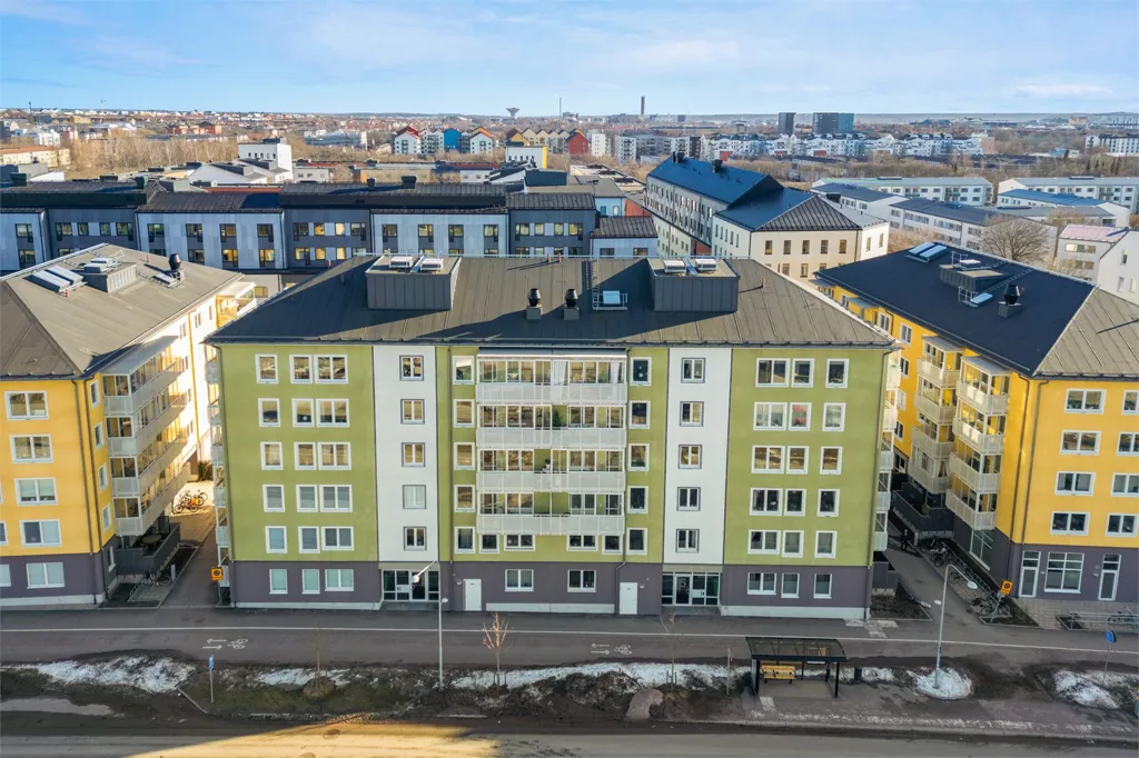 Õhuvaade - Modern Apartment with Balcony in Stockholm