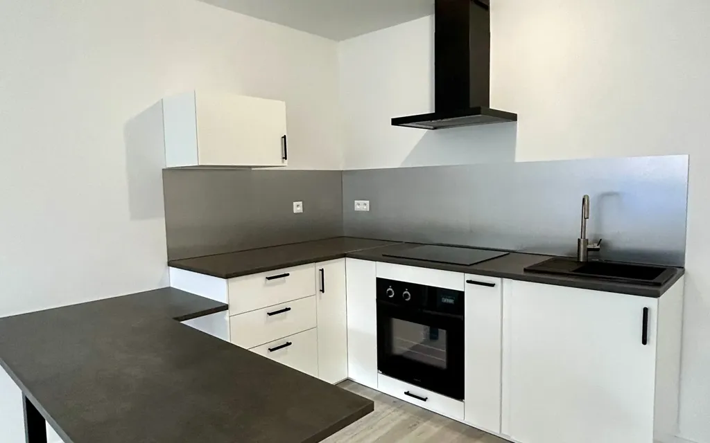 Köök - T2 Apartment with Parking in Reims