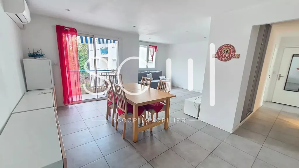 Salle à manger - Appartement avec Vue Mer au Dernier Étage à Cannes