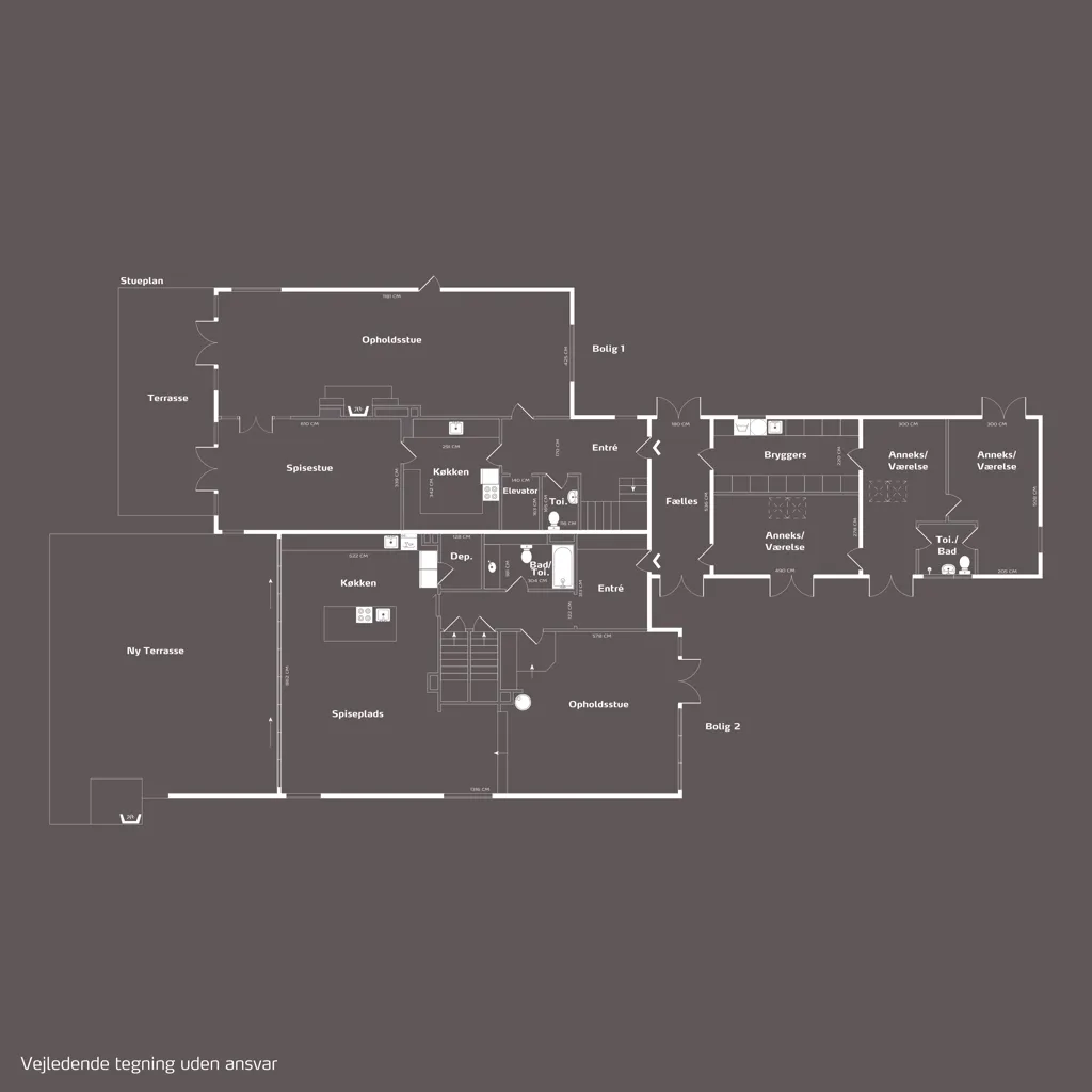 Plan - Doubled-up Villa with Waterfront in Helsingør