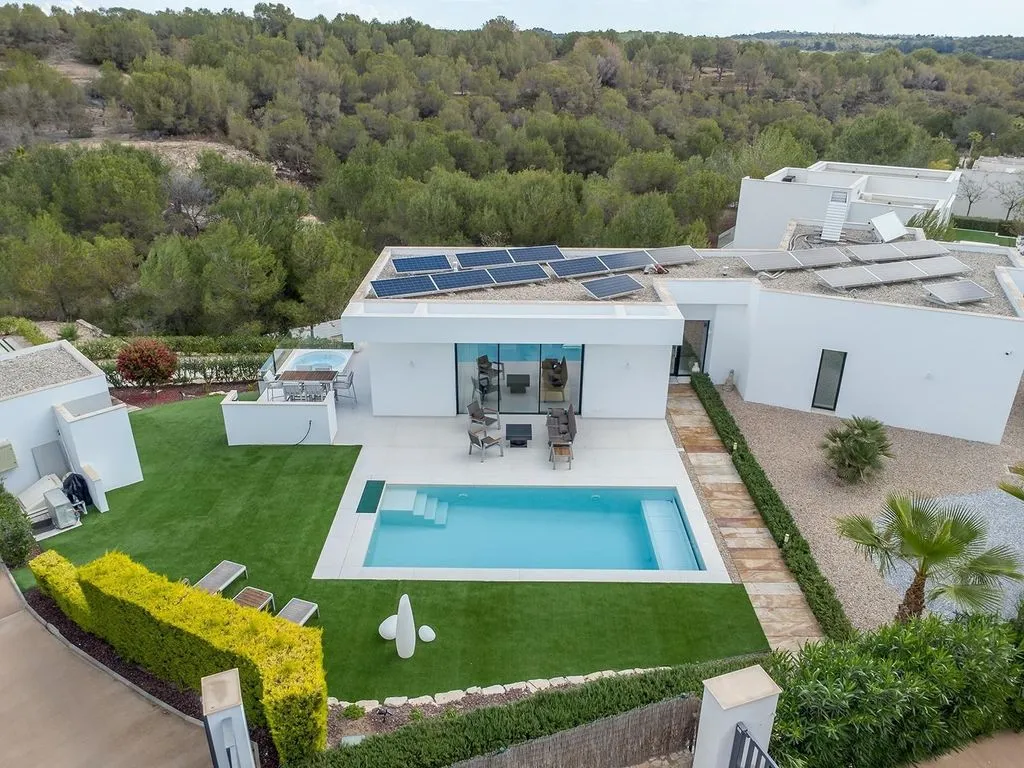 Vue aérienne - Luxury Villa with Pool in Orihuela