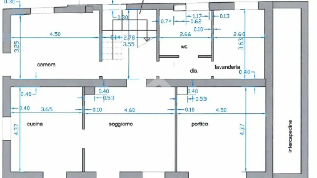 Plan - Villa with Garden in San Raffaele Cimena