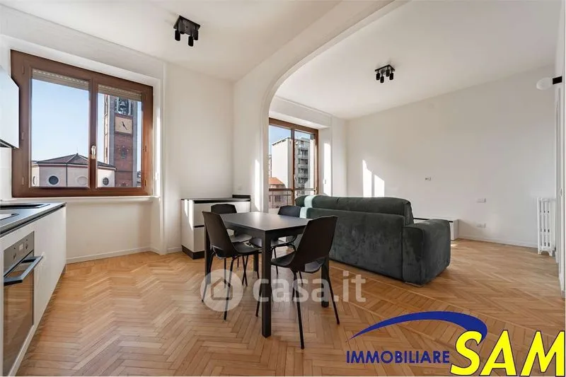 Soggiorno - Loft with Balcony in Central Milan
