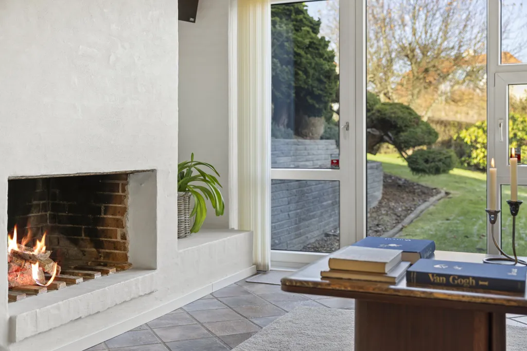 Séjour - Architect-designed Villa with Garden in Ravnshøj